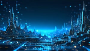 cyber landscape for web banner